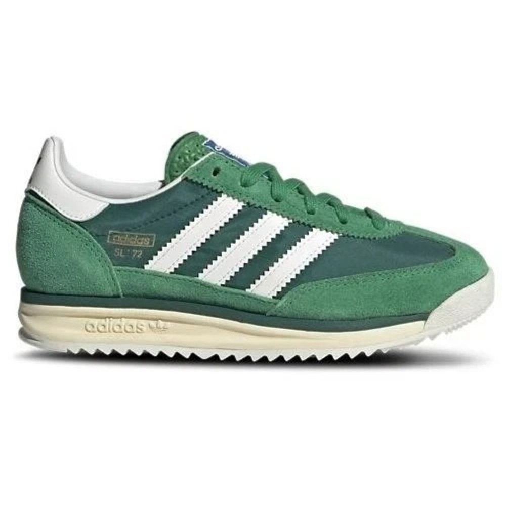 Adidas SL 72 RS Big Kids Size 7 Green Core White Collegiate Green  JH5673 NEW